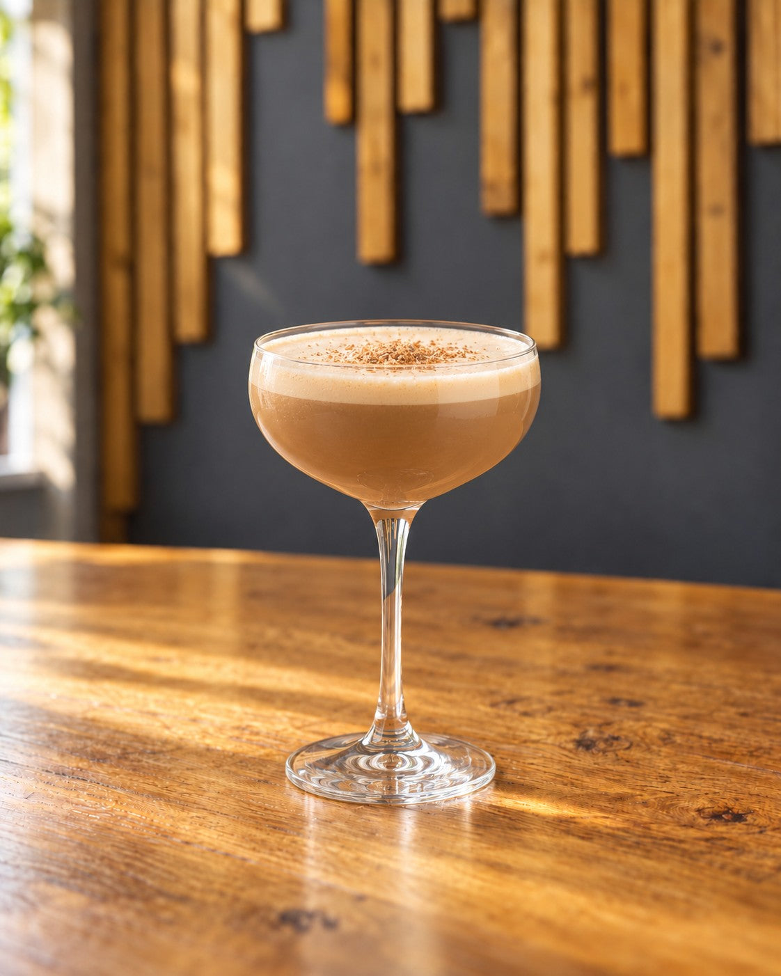 Mocha Flip cocktail served at the Biggar Stillhouse