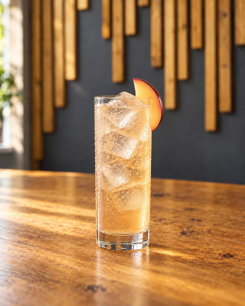 Plum Gin & Ginger Ale