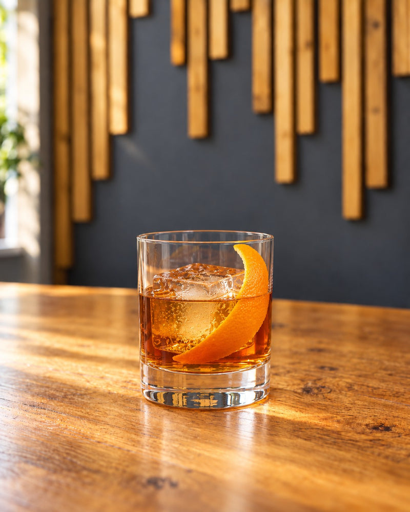 Spiced Rum Old Fashioned
